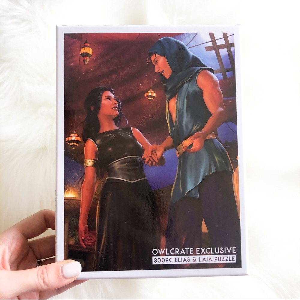 NEW OwlCrate Exclusive An Ember in the Ashes Jigsaw Puzzle